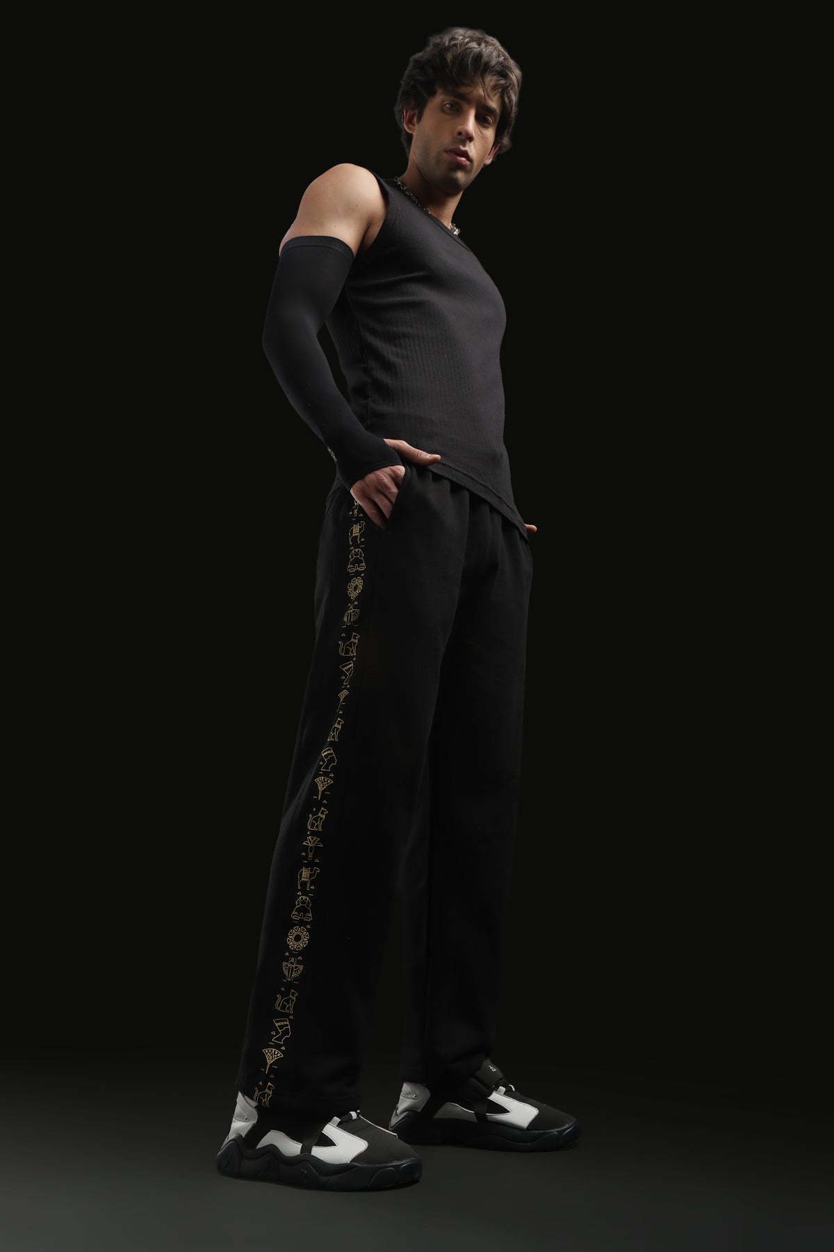 Egyptian Track Pants – Black